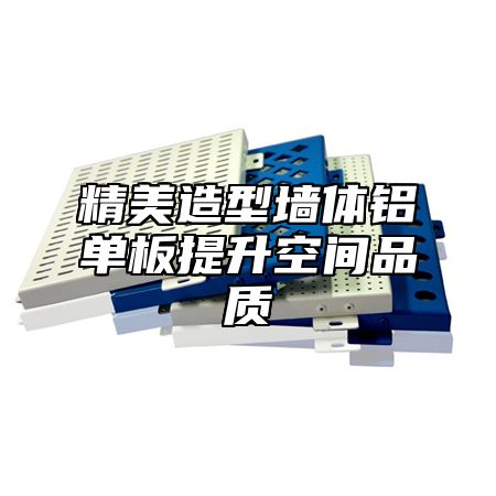 精美造型墙体铝单板提升空间品质