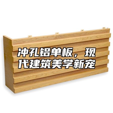 冲孔铝单板，现代建筑美学新宠