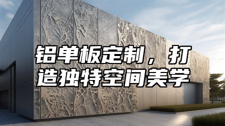 铝单板定制，打造独特空间美学