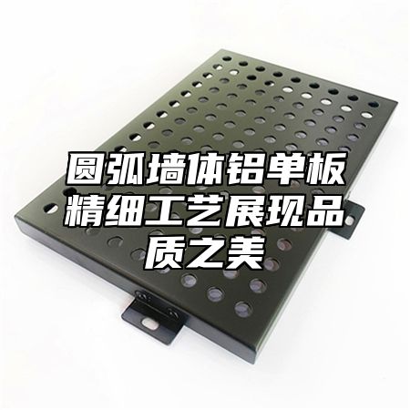 圆弧墙体铝单板精细工艺展现品质之美
