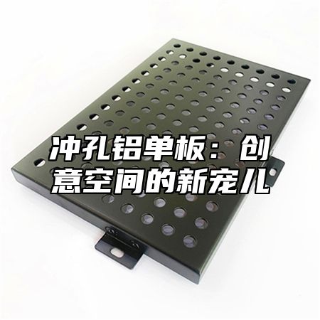 冲孔铝单板：创意空间的新宠儿