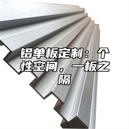 铝单板定制：个性空间，一板之隔